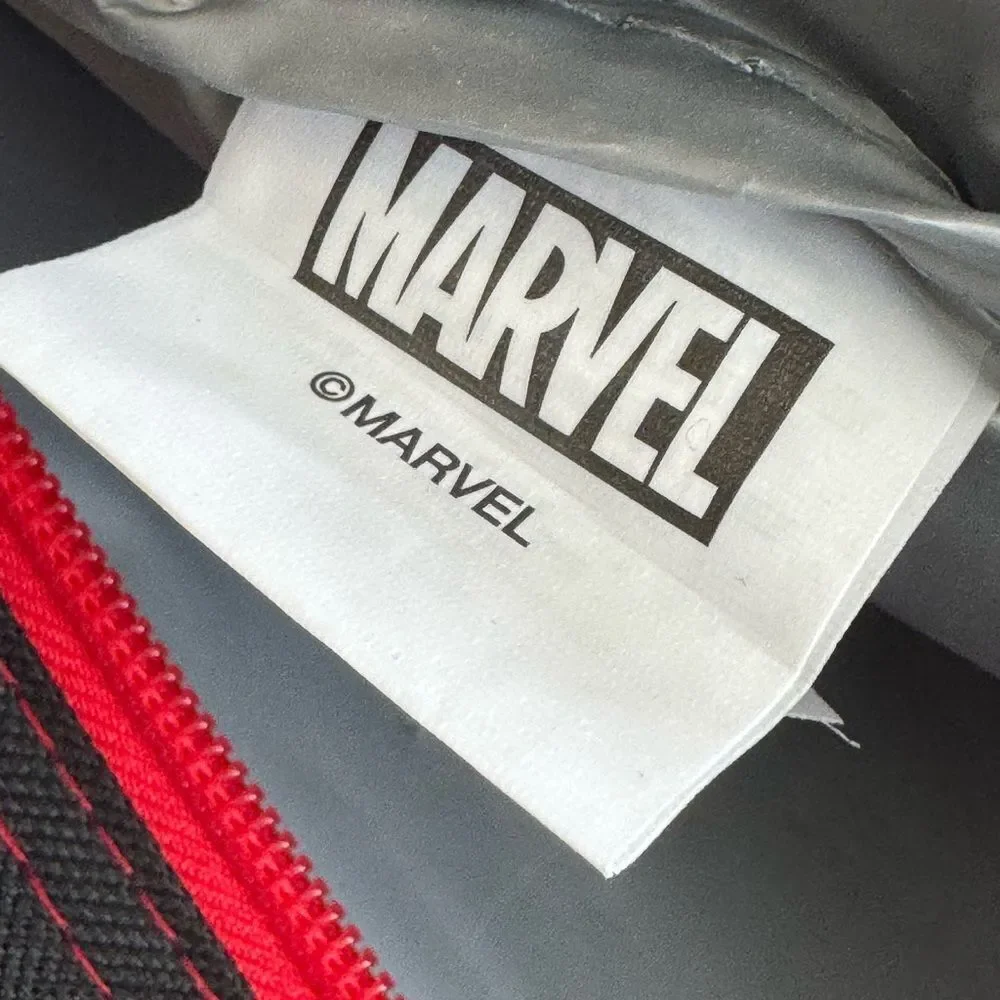 Marvel Spider-Man Face Lunch Bag - Red and Black
